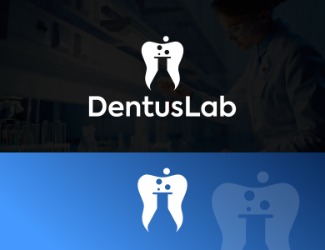 Projekt graficzny logo dla firmy online DentusLab